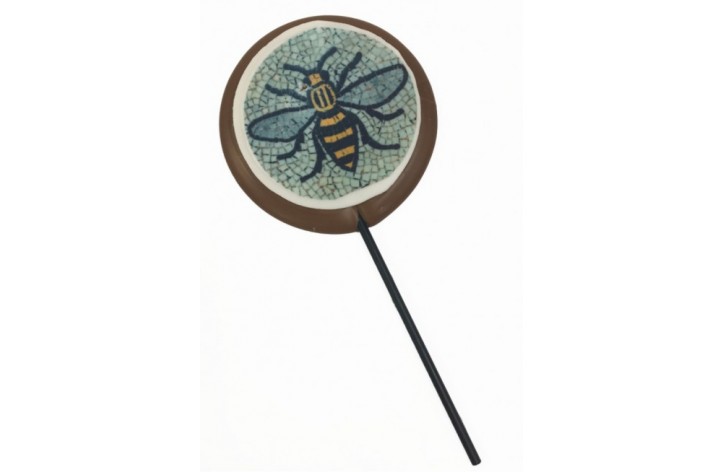 Manchester Bee Scan Chocolate Lolly